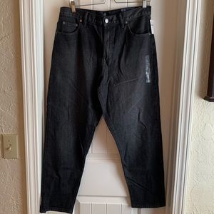 NWT Black High Rise Mom Jeans